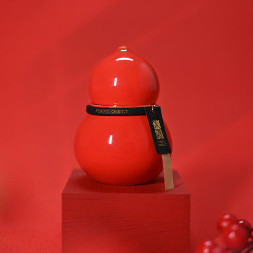 羽诗制造出品 瑞雪丰年·福禄瑞雪兆丰年折叠花灯葫芦香熏礼盒套装 商品图2