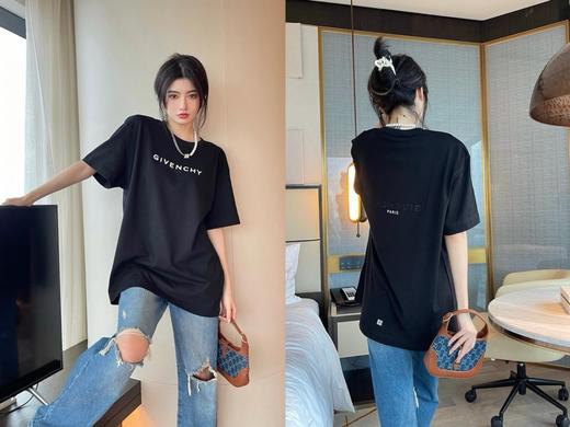 Giv 反转Logo印花短袖（JN） 商品图0