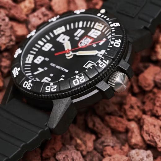 【B1南亚】雷美诺时（Luminox）经典海龟 瑞士手表 鲁美诺斯军表运动潜水男表44mm表盘 XS.0321.L 黑白色 商品图5