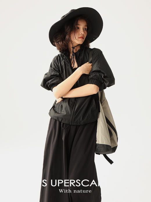 素舶 UPF40+防紫外线防嗮服会呼吸的夏日轻薄立领防晒外套 商品图4