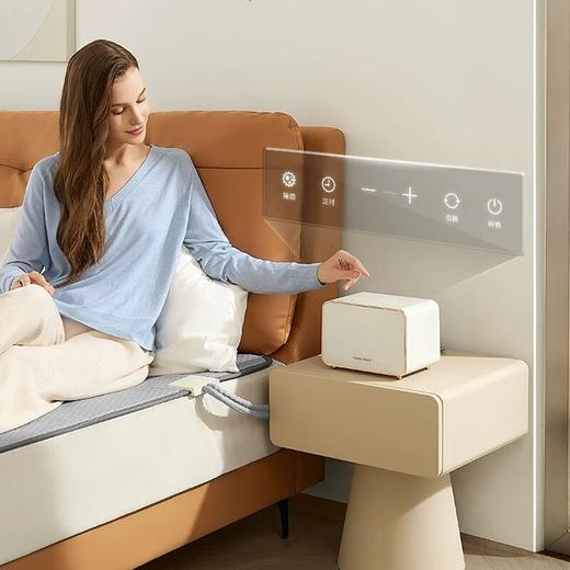 【摩飞水暖毯MR207】冬日被窝伴侣解锁包裹式温泉暖感 水润SPA 烘被除螨 水润取暖 舒适躺平 商品图0