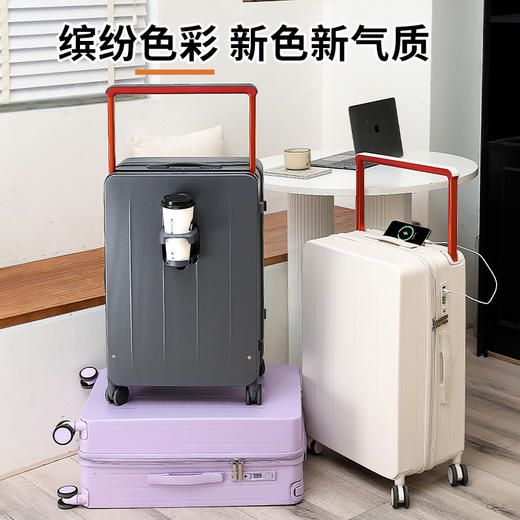 能装不撞款❗❗比多拉A梦口袋还能装的多功能行李箱【宽拉杆多功能拉链旅行箱】 商品图0