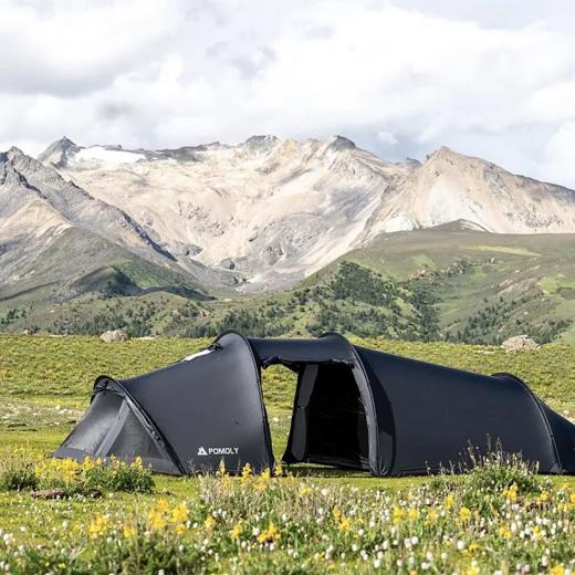 POMOLY Openvista隧道帐 观景柴火炉帐篷 商品图3