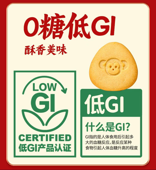 江中猴姑无糖酥性饼干20天猴头菇养胃食品糖友可食控糖送礼 礼盒装 40包/960g/盒  2025年8-10月份生产/保质期15个月 饼干易碎 介意慎拍【中通发货】 商品图7