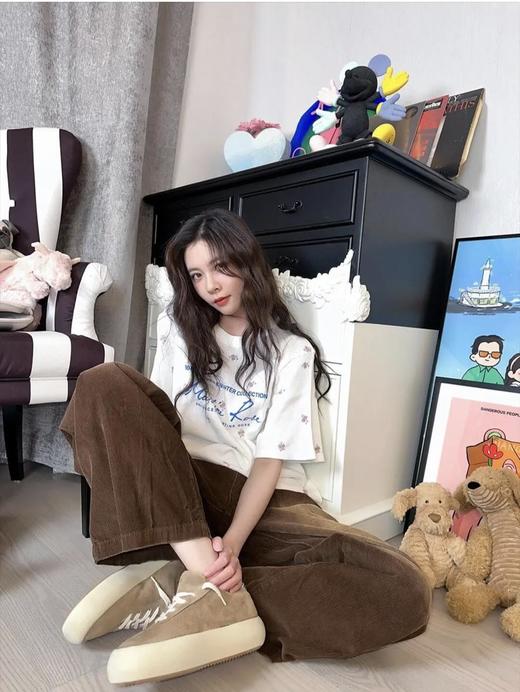 GGDB2024新款做旧丑萌大头面包鞋复古休闲星星脏脏鞋（SS） 商品图3