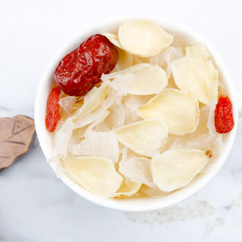 古松百合干100g罐装 兰州百合枸杞桂圆银耳莲子百合羹煲汤食材配料 /粮油调味 /南北干货 /果茎食补干货 商品图2