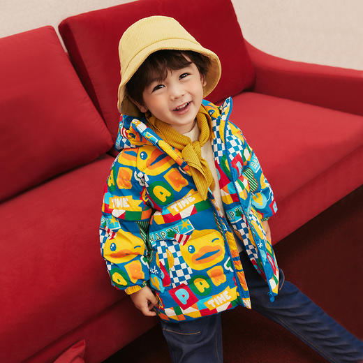 B.DUCK小黄鸭童装冬季男女童羽绒服90-130 BF5516060 商品图2