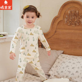 棉果果春季新品商场同款男童莫代尔套头套装M111302425011