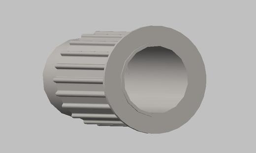 40TY08000883       同步带轮AT5-20-50(Φ22夹紧式) 商品图2