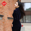 上海逸红颜 清琳 2025年早春新款丝绒气质西装外套女中国风短外套 商品缩略图3