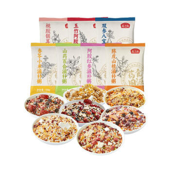燕之坊药食同源七日滋补粥100g*7袋五谷杂粮粥八宝粥营养粥1.4斤 /粮油调味 /杂粮 /复合粥米 商品图7