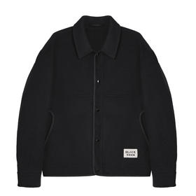 【新品上新】HX 冬季翻领毛呢茄克衫Y105440008101/02