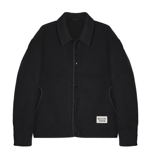 【新品上新】HX 冬季翻领毛呢茄克衫Y105440008101/02 商品图0