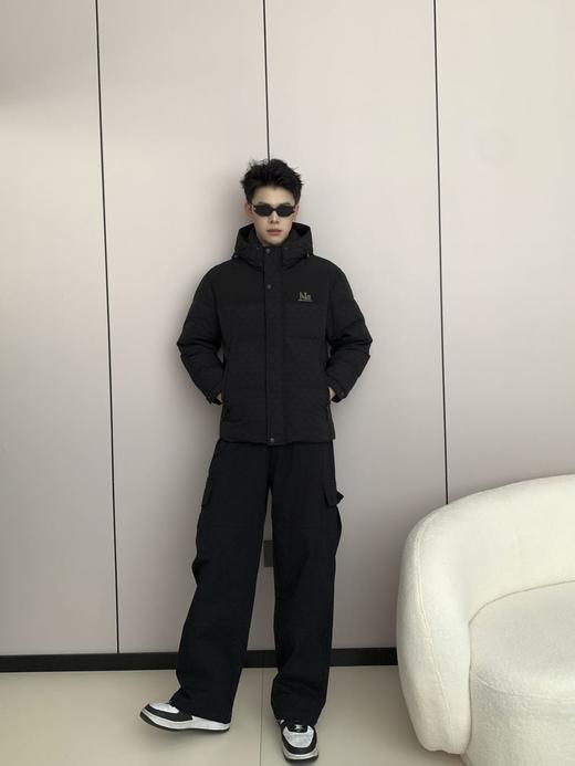 【YW】无忧购韩系休闲男友风拼色可拆卸帽子羽绒面包服（含90%白鸭绒）5020（截单后7天发货)25年清仓捡漏 商品图7