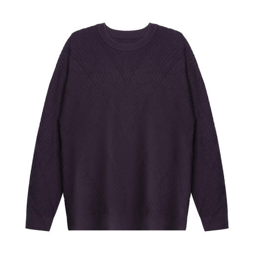 【新品上新】HX 冬季圆领毛衫亲肤舒适Z107440002101/02 商品图8