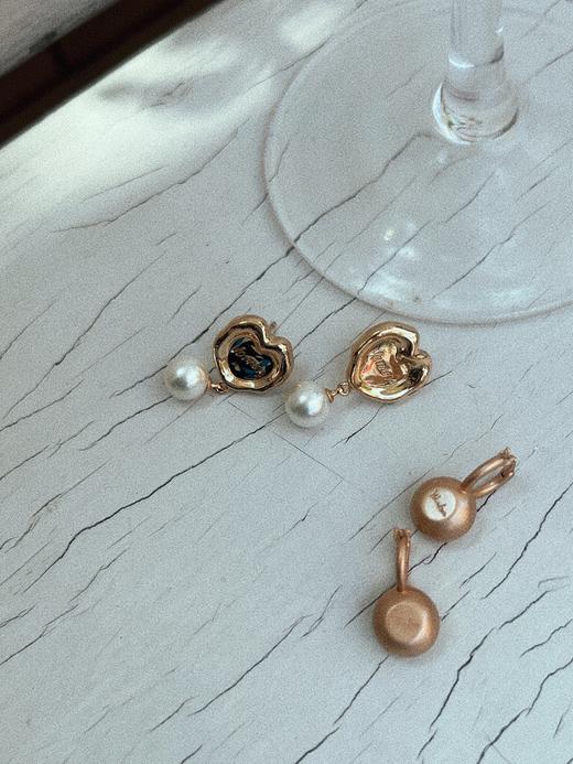 LHWINDSOR 健身系列壶铃耳环别致金属磨砂质感原创设计独特造型耳饰 商品图7