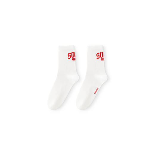 【商场同款】英氏儿童袜子运动透气男童女童四季袜中大童抗菌短袜 商品图4