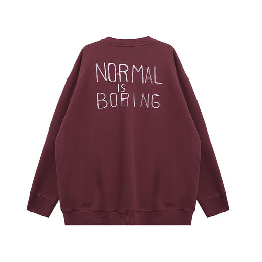 【断码清仓】HX 秋冬季圆领卫衣C106440098101/02 商品图1