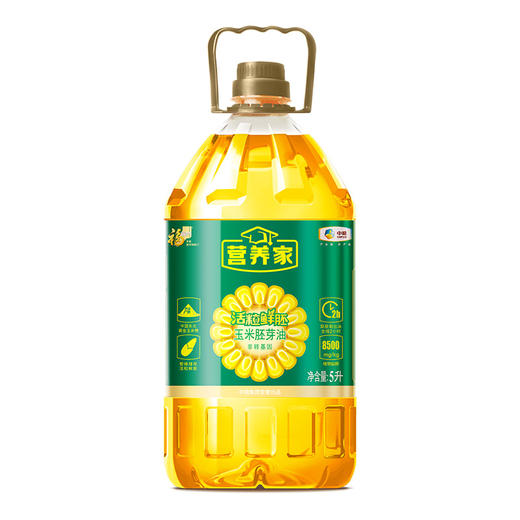 中粮福临门营养家活粒鲜胚玉米胚芽油5L 商品图0