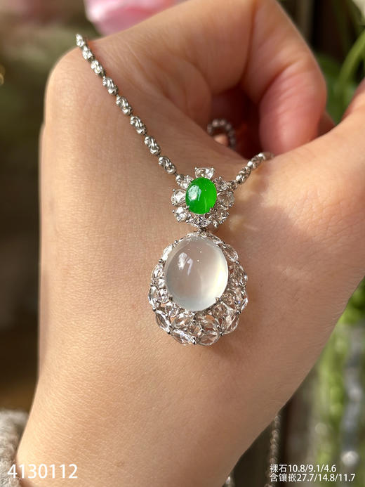 4130112，蛋面吊坠。具体价格微信咨询 商品图2