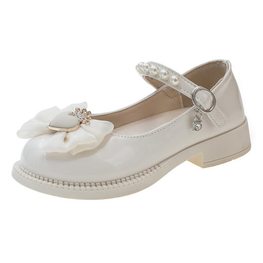 【上学必备！女孩公主皮鞋】秋季新款女童英伦风软底单鞋 韩版蝴蝶结女孩公主皮鞋 舒适内里 防撞鞋头 防滑耐磨底-QQ 商品图4