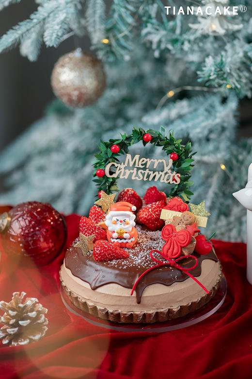 🌟圣诞限定｜圣诞绮梦🎄（八寸巧克力香蕉） 商品图4