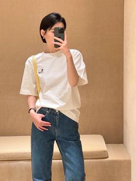 B家 鸭子绣花圆领短袖（JN）