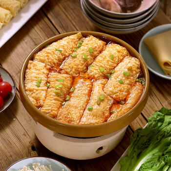 伴晓仙响铃卷130g 三秒炸响铃黄金豆卷油炸腐皮卷螺蛳粉火锅食材 /粮油调味 /南北干货 /干菜类 商品图1