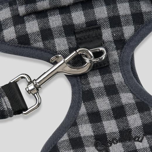 GOODBAI GOODEES蝴蝶结格纹宠物胸背 商品图3