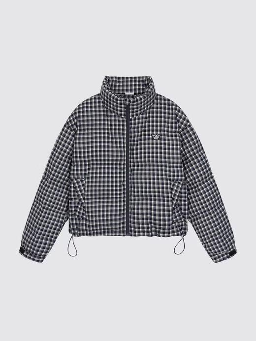 Mood Like Me/MYRF2402/格子磨毛立领短款羽绒服 商品图3