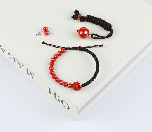 优选丨凌迈昆仑｜青海藏文化博物馆联名款蛇瑞朱砂三件套 商品图1