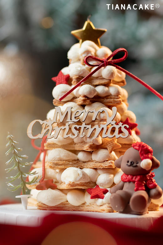 🌟圣诞限定｜星愿璀璨🎄（五寸加高拿破仑塔） 商品图7