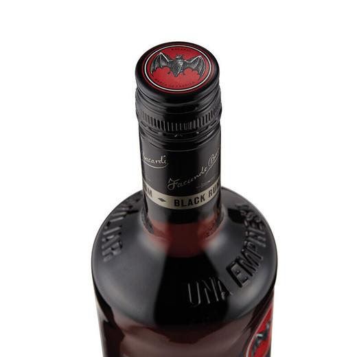 百加得黑朗姆酒 基酒调酒750ml*1瓶 商品图1