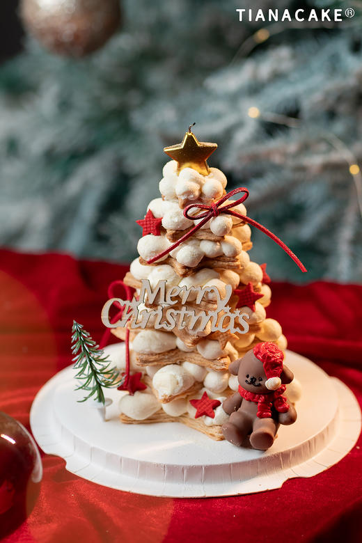 🌟圣诞限定｜星愿璀璨🎄（五寸加高拿破仑塔） 商品图8