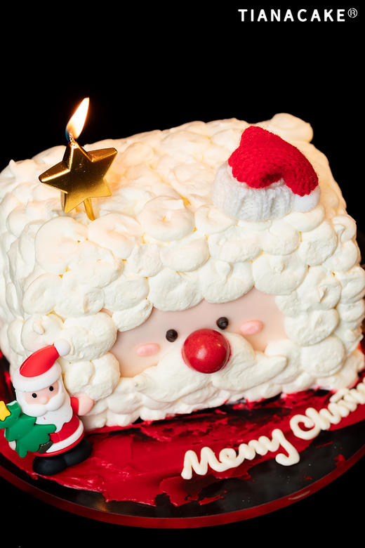 🌟圣诞限定｜圣诞老人🧑🏻‍🎄（五寸咸奶油蛋糕） 商品图3