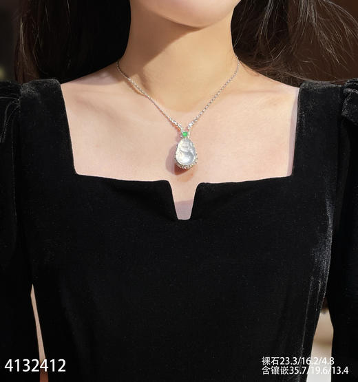 4132412，财神爷吊坠。具体价格微信咨询 商品图4