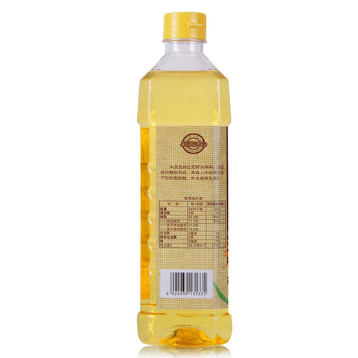 中粮塔原纯正红花籽油礼盒900ml*4 商品图2