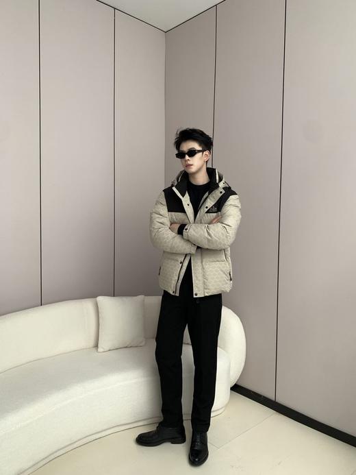 【YW】无忧购韩系休闲男友风拼色可拆卸帽子羽绒面包服（含90%白鸭绒）5020（截单后7天发货)25年清仓捡漏 商品图4