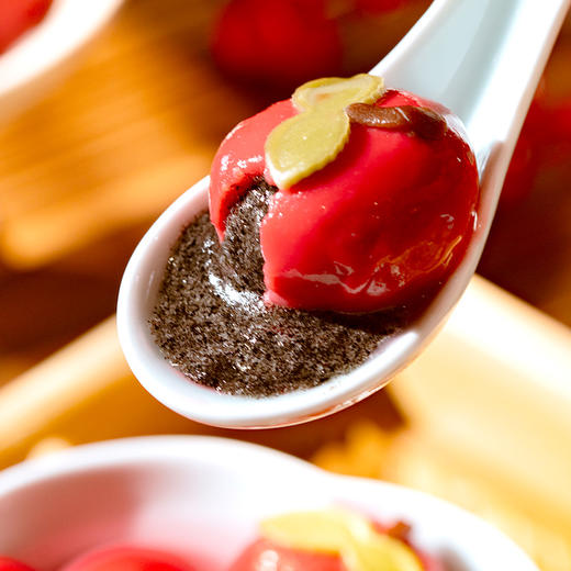 广州酒家 芝麻花生流沙汤圆两袋装大黄米苹安喜乐汤圆元宵甜品广式点心半成品懒人速食 商品图11