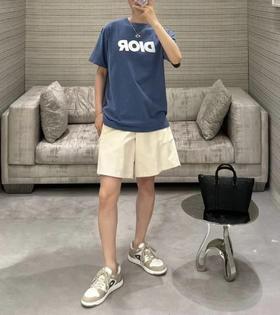 D家 白字印花圆领短袖（JN）