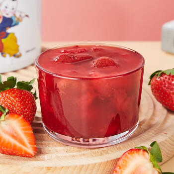 广禧优品草莓果酱1.3kg 含果肉颗粒水果冰粉烘焙涂抹面包奶茶烘焙原料 /粮油调味 /烘焙原料 /基础原料 商品图1