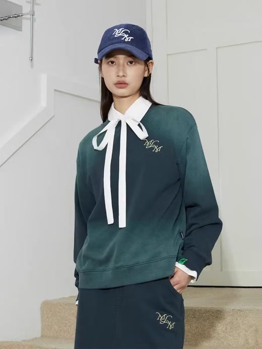 Mood Like Me/MWY2414/喷马骝工艺洗褪做旧刺绣卫衣 商品图2