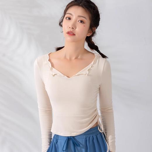 【147元任选3件】跃牌【蚂蚁运动】系列 瑜伽服上衣女休闲跑步训练运动速干T恤T2508（活动产品，收货7天内支持退换） 商品图1