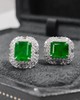 2.25ct刻面祖母绿耳钉 商品缩略图1