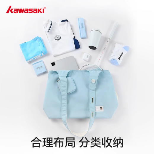 川崎 羽毛球包 丹尼熊联名系列 单肩斜挎包 K2G00-B8139 B8142 商品图2