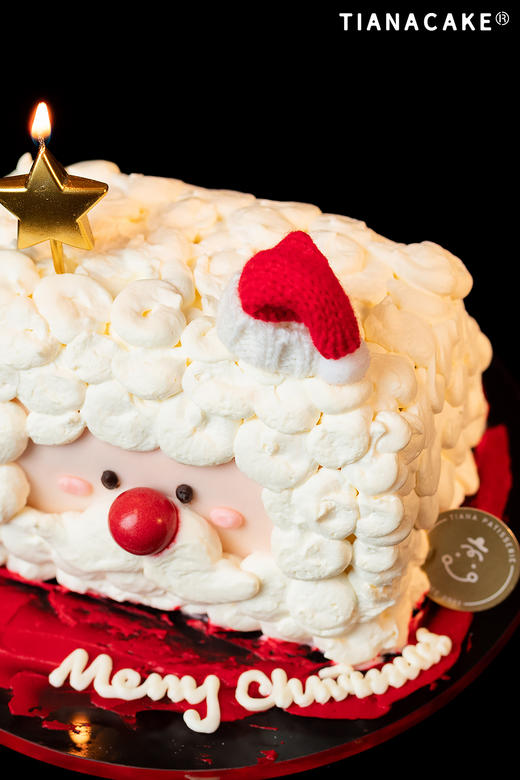 🌟圣诞限定｜圣诞老人🧑🏻‍🎄（五寸咸奶油蛋糕） 商品图4