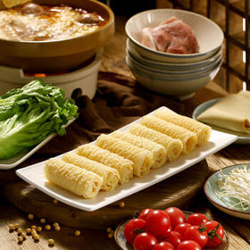 伴晓仙响铃卷130g 三秒炸响铃黄金豆卷油炸腐皮卷螺蛳粉火锅食材 /粮油调味 /南北干货 /干菜类