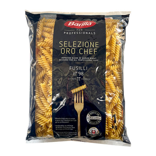 百味来螺旋形意面98#1kg餐饮商用意大利面进口意面意粉沙拉通心面 商品图6