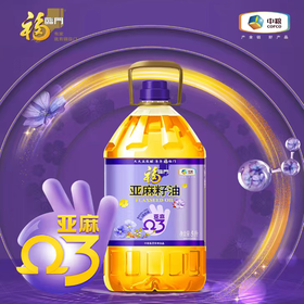中粮福临门亚麻籽油5L