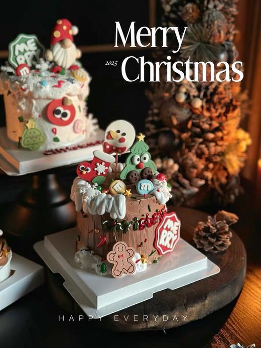 圣诞主题蛋糕 商品图0